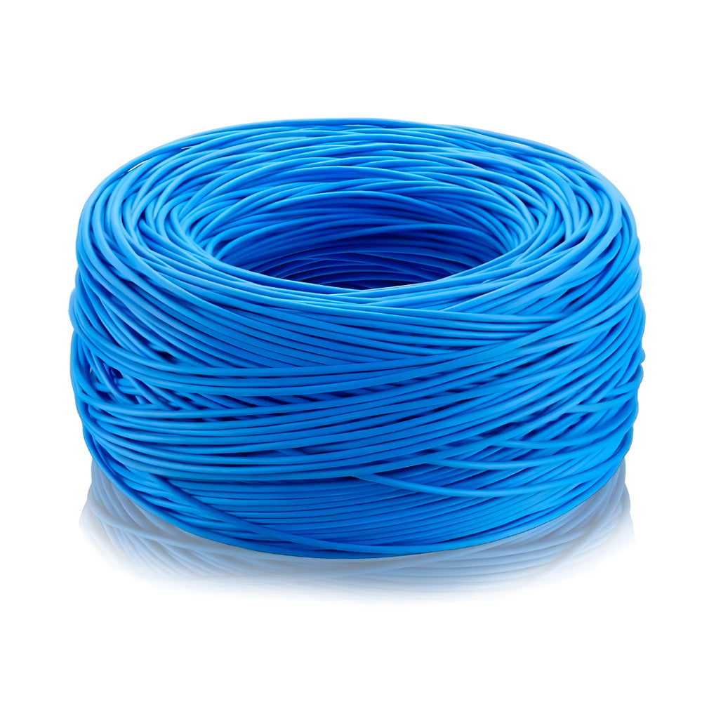 Metro de Cabo de Rede, Furukawa Soho Plus, CAT6, 24AWGX4P, U/UTP, Trançado 4 Pares, Azul